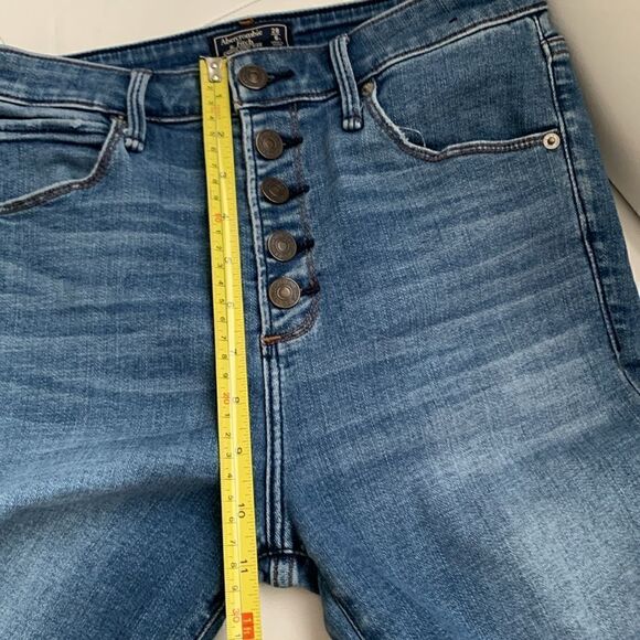 Abercrombie & Fitch Simone High Rise Ankle Skinny Jeans Size 28/ 6 - Picture 4 of 9